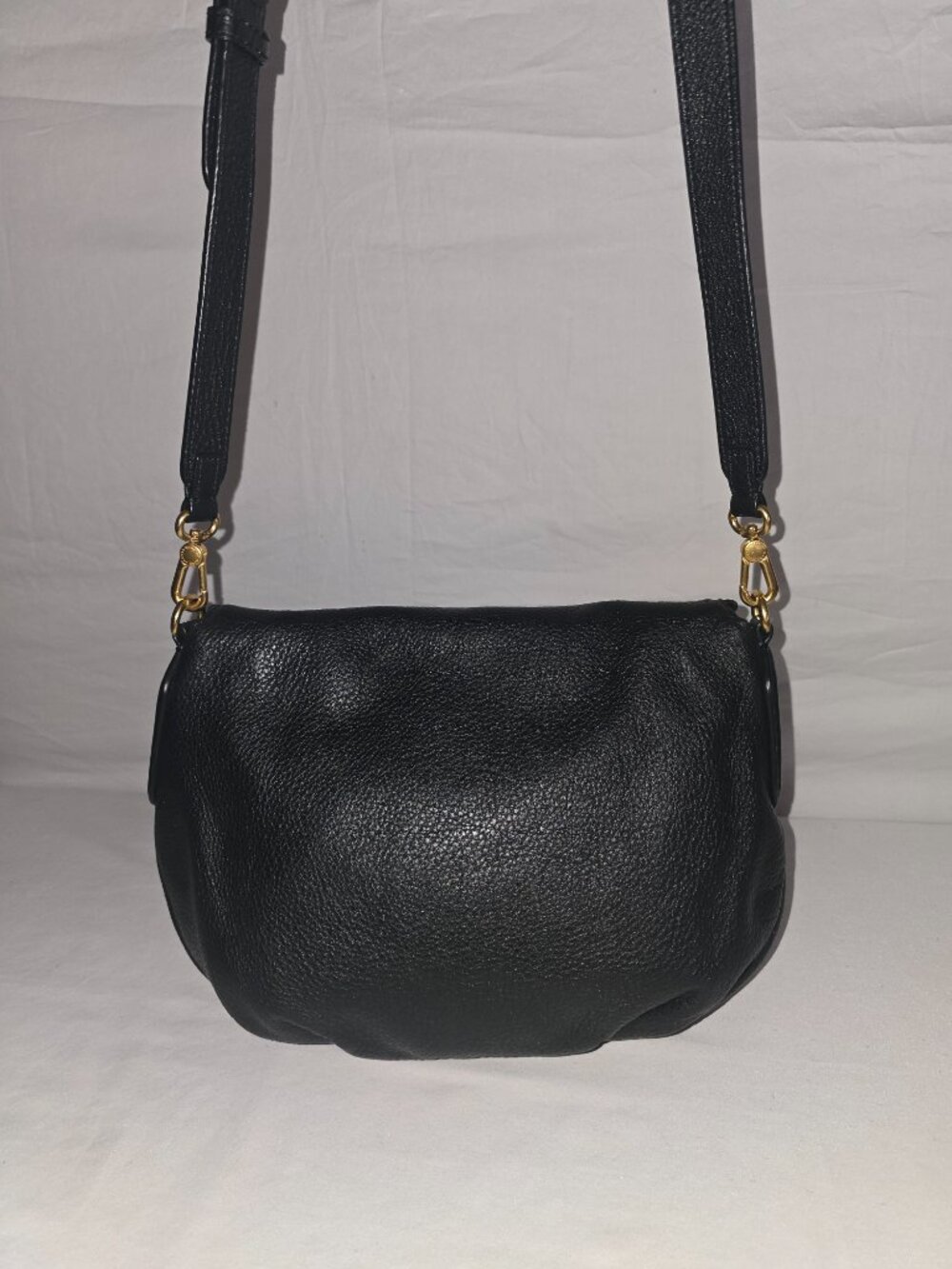 Marc by Marc Jacobs Classic Q Natasha Black Leather Crossbody Bag M0009408 - Picture 5 of 15